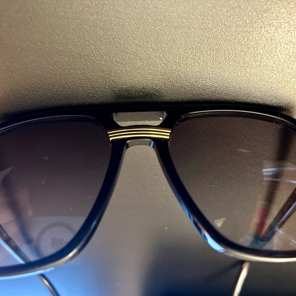 Vintage Frame Sunglasses 24 KT Gold - Picture 7 of 10